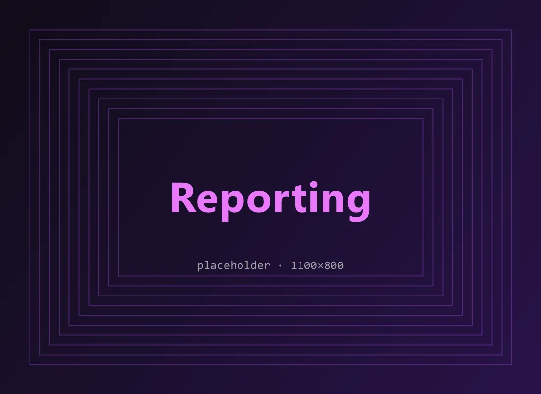 Explore reporting tools